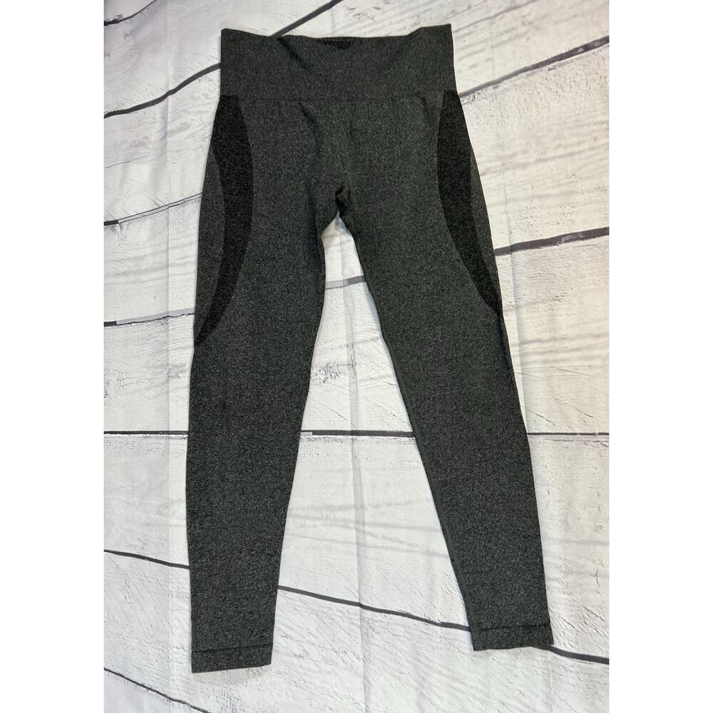 NVGTN Contour Seamless Leggings Womens L Speckled Gray High Rise Sculpting